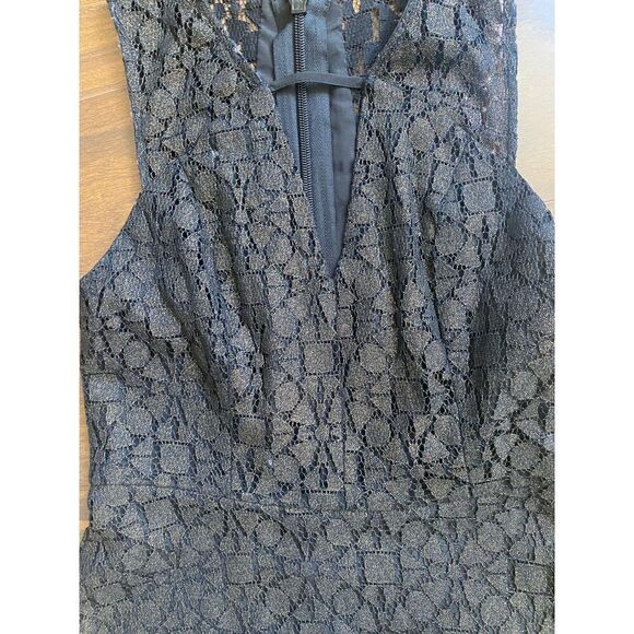 BCBGeneration 0 black and gold lace dress - Picture 3 of 7